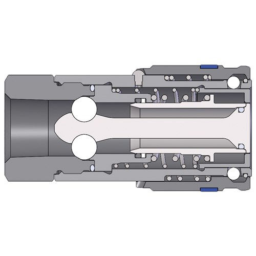 DQC HT-Series Flushface Female Coupler