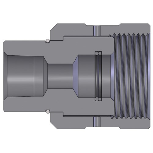 1/2 15K THREADED COUP, 1/2 F-NPTF 316SS