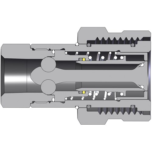 DQC VEP-Series Female Coupler