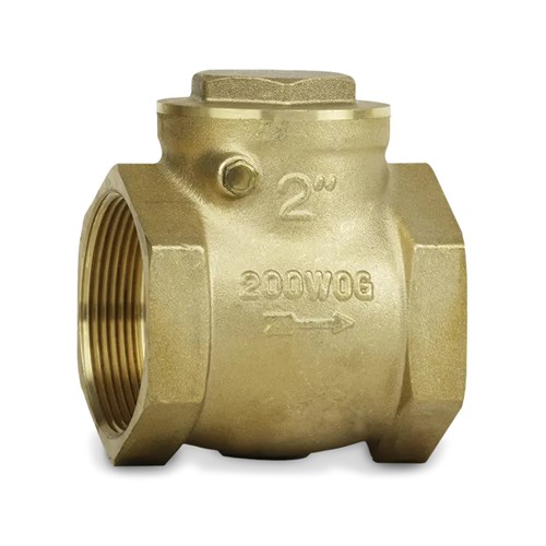 3in Swing Check Valve  brass 200psi