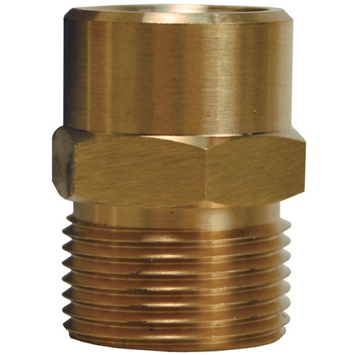 Fixed quick cplg plug 3/8inFX22mmX1.5mmM