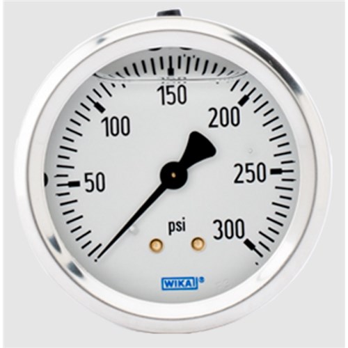 GAUGE LF 2.5in 300psi 1/4inNPT CBM