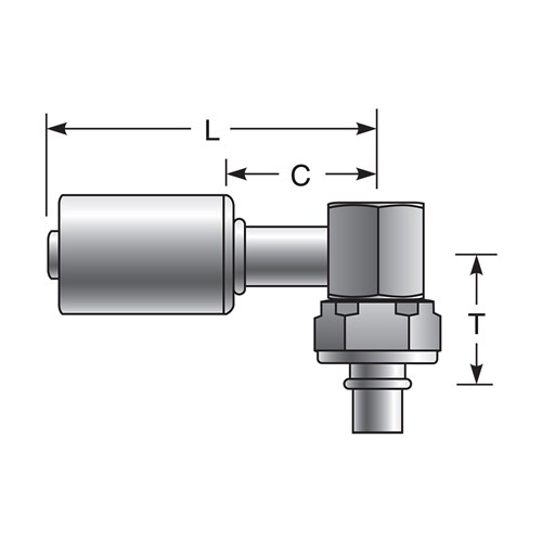 REFRIG. COUPLING ALL STEEL