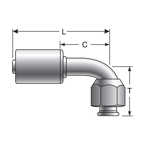 REFRIGERANT HOSE COUPLING