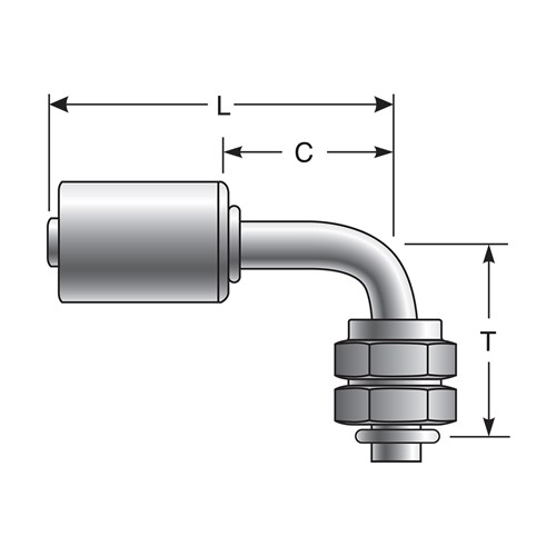 REFRIGERANT HOSE COUPLING