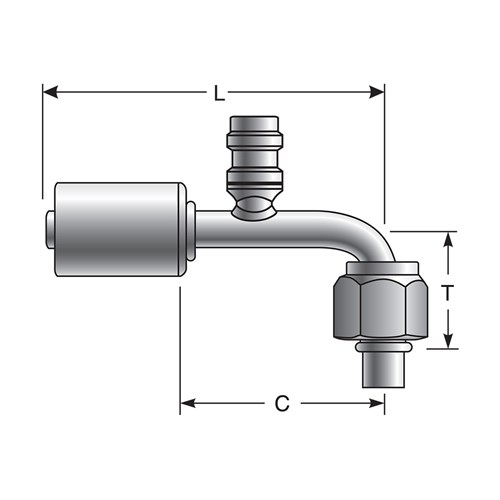 COUPLING REFRIGERANT HOSE