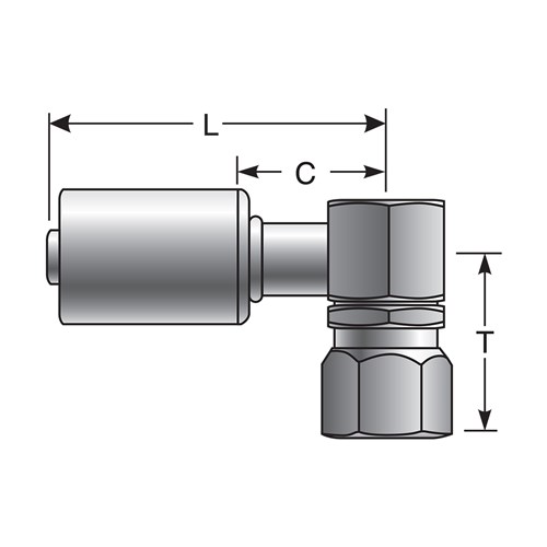 REFRIG. COUPLING ALL STEEL