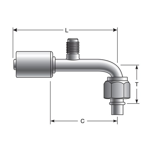 REFRIGERANT HOSE COUPLING