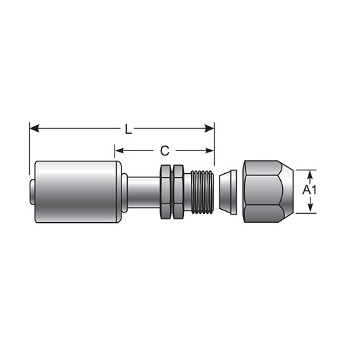 REFRIGERANT CPLG 091-BL818