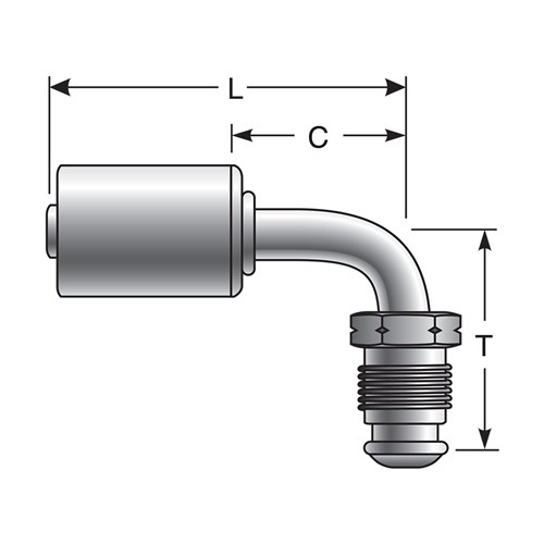 REFRIGERANT CPLG 091-BL521