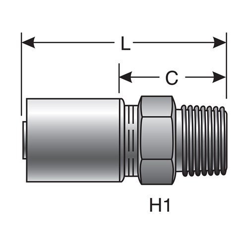 C4 1 PC COUPLING