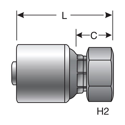 COUPLING LOW PRESS G42170-0606X