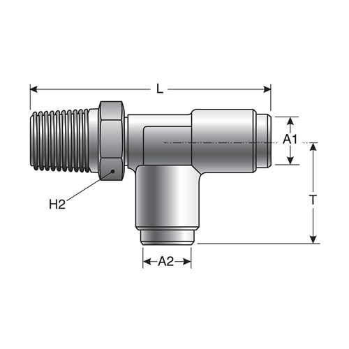 SureLok Air Brake Coupling G31140-0406