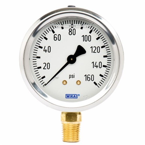 GAUGE LF BM 1/4NPT  0-160psi