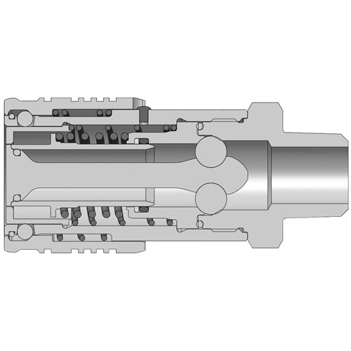 DQC HT-Series Flushface Male Coupler