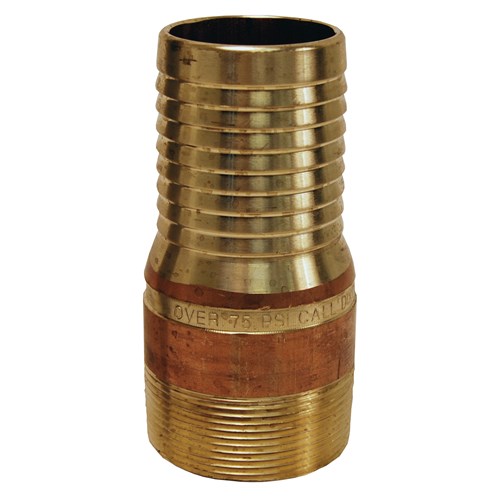 2 inch BRASS KING NIPPLE