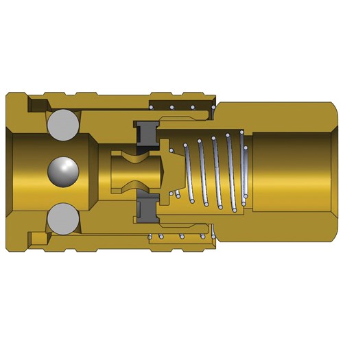 ARO Manual Female Thread Coupler