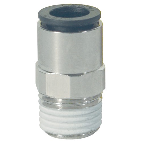 Brass Push-In Male Connector