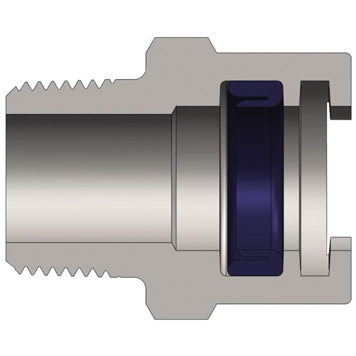 Dix-Lock Male Thread Coupler