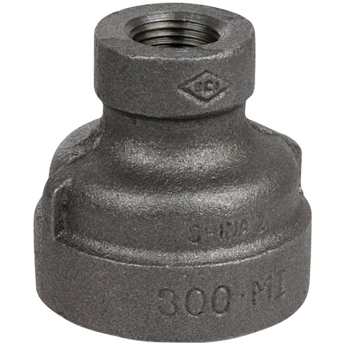 2-1/2x3 Pipe Reducer XH Blk