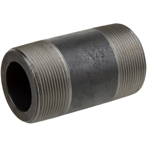 3x6 Seamless Pipe Nipple XXH Blk