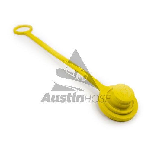 1/2IN Rubber Dust Cap Yellow