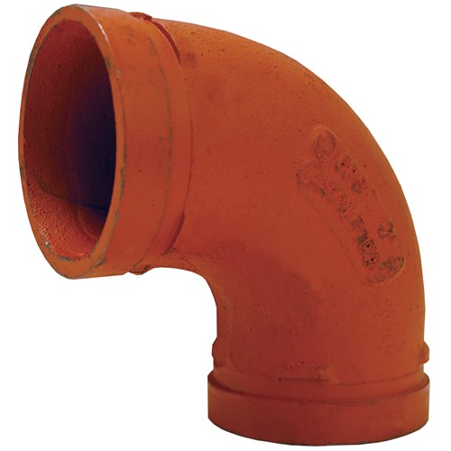 2-1/2" 90° Grooved End Fitting