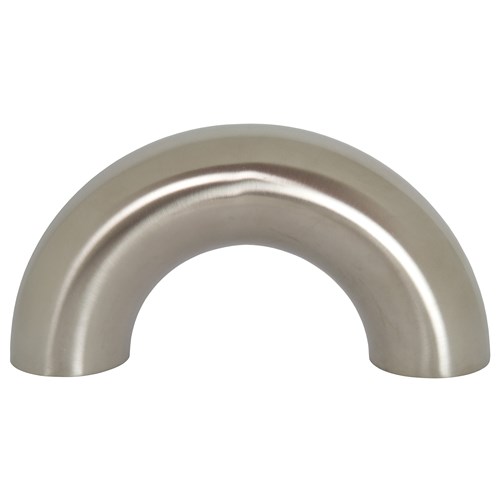 Polished Weld 180° Return Bend