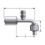 COUPLING REFRIGERANT HOSE