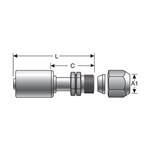 REFRIGERANT HOSE COUPLING