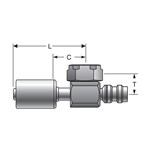 REFRIGERANT HOSE COUPLING