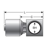 BSP BANJO FITTING G25850-0404