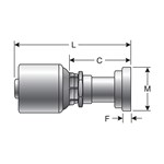 G25300-1612X Hydraulic Coupling