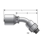 Bent Tube MEGACRIMP G25122-0808