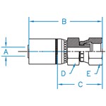 O-Ring Face Seal FX