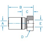 Female Weld Fitting Rigid