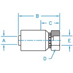 Female Weld Fitting Rigid