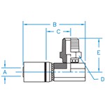 MP 90° Swivel Block Style