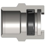 BOWES COUPLER, 3/4in NPTF, STEEL