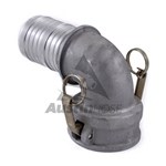 4x4 CPLR x Hose Shank 90° Alum