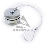 1-1/4in Dust Plug for Nipple w/Chain