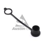 1in DUST CAP  black rubber