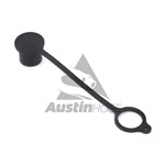 1in DUST CAP  black rubber