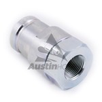 Nipple  3/4in-14NPTF steel  snaptite