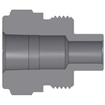 1/2 15K THREADED PLUG, 1/2 F-NPTF 316SS